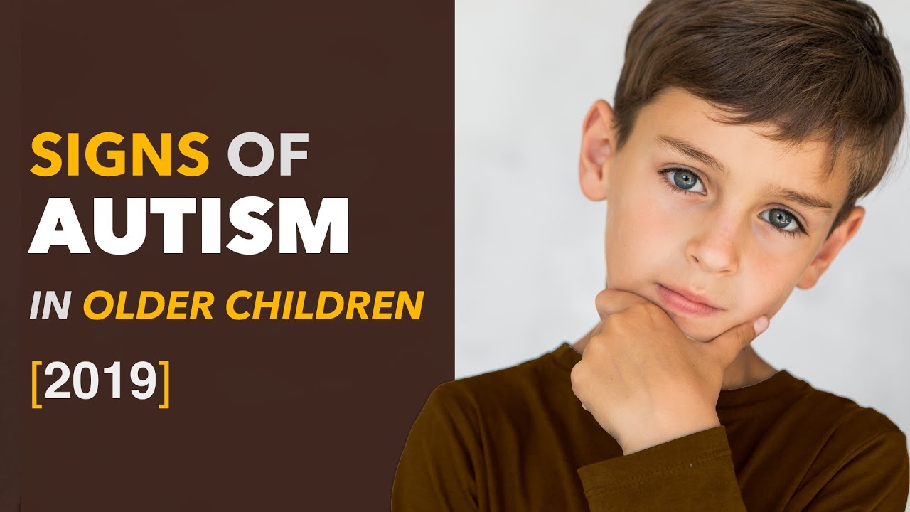 Signs Of Autism In Older Children - YouTube