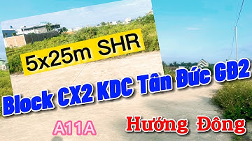 Bán Đất Nền KDC  Tân Đức GĐ2 Giá Rẻ | CHÍNH CHỦ - SỔ HỒNG RIÊNG | BĐS Đức Hòa - Ngô Phụng Land