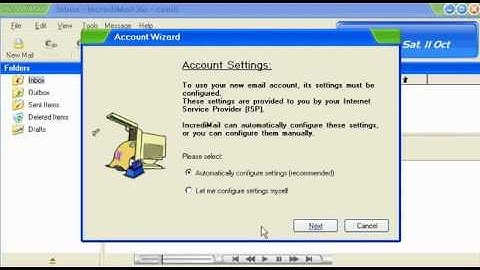 How to create email account in Incredimail - Host Department LLC