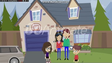 caillou temper tantrum and gets grounded