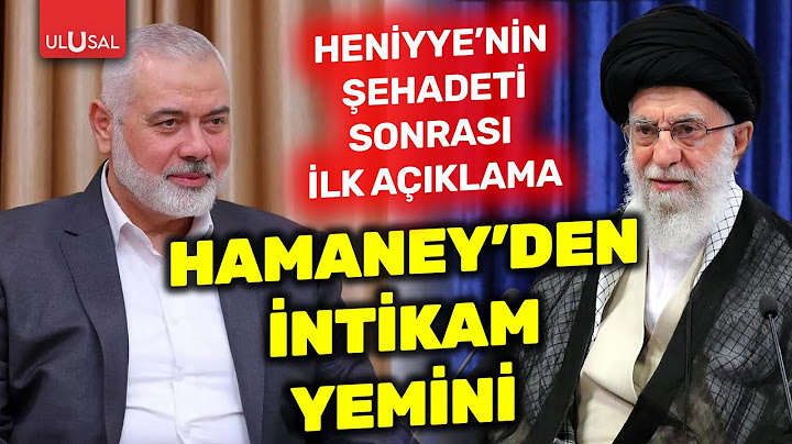 HAMAS Lideri Heniyye'nin şehit olması sonrası Hamaney'den dikkat çeken açıklama | Gürkan Demir