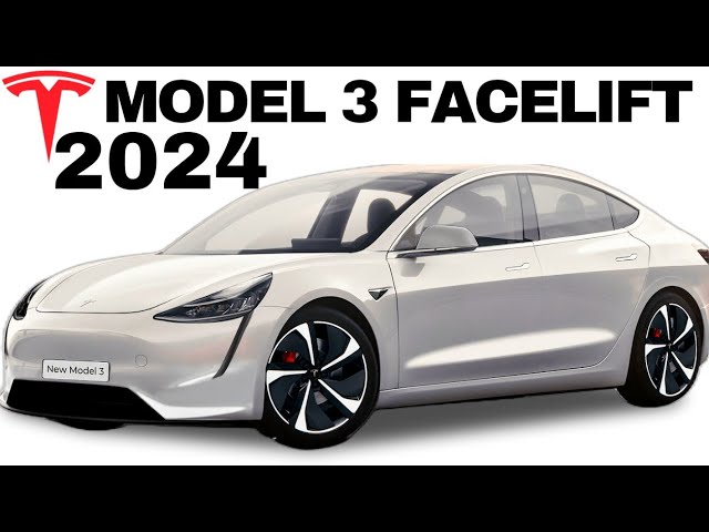 2024 Tesla Model 3 facelift revealed