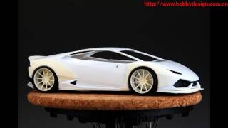 124 LB Work Lamborghini Huracan For Aoshima Huracan Models Resin+PE+Decals HD03 0485
