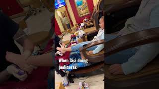 Will u  when doing #pedicure #kidsvideo #kids #fun #motherdaughter