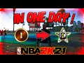 Rookie to SuperStar in 1 DAY!! NBA 2K21 FASTEST way to REP up || Glitchy Rep Method
