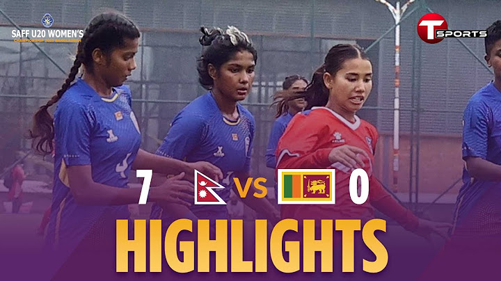 Highlights | Nepal vs Sri Lanka | SAFF U-20 Women's Championship Bangladesh 2025 | T Sports