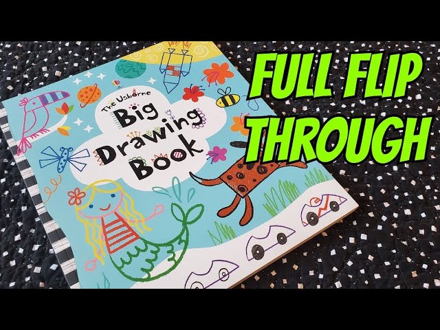 Step-by-step Drawing book, Usborne