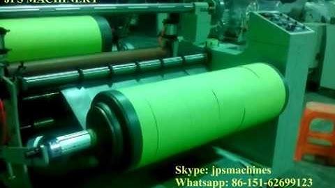 JPS-1300FQ/1600fq Jumbo roll foam slitting rewinding machine