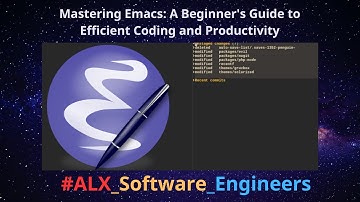 Mastering Emacs: A Beginner