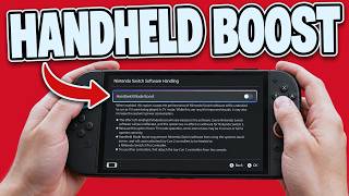 How To Add Handheld Mode Boost To Quick Settings On Nintendo Switch 2 - Full Guide