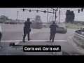 Police Chase Ends With Stolen Car Flying and Spinning in Air