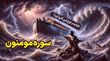 ترجمه نمایشنامه‌ای سوره مومنون، چرا پسر نوح این کارو کرد؟
