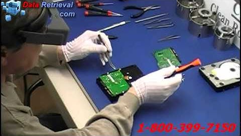 DataRetrieval.com - Changing PCB on Western Digital Hard Drive