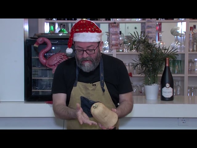 Solomillo de pavo con foie y orejones para el menú navideño de "La cocina de Los Trujales"