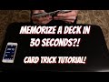 Memorized Deck Challenge - Awesome Card Trick Performance/Tutorial