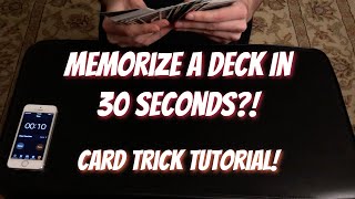 Memorized Deck Challenge  Awesome Card Trick Performance/Tutorial