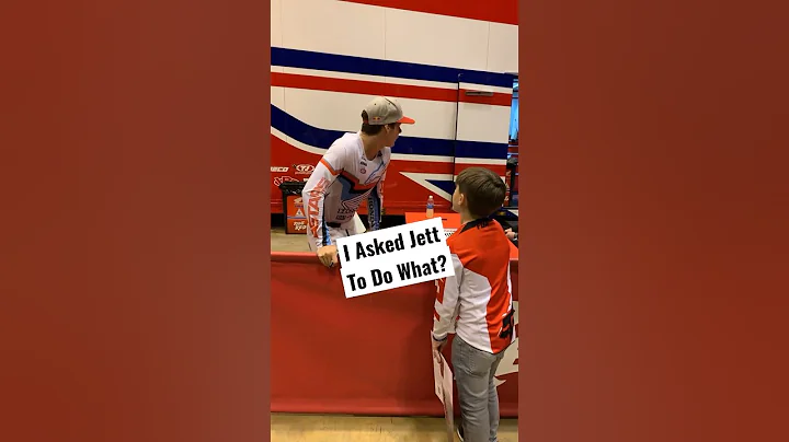 Jett Lawrence did what for me? #shorts #jettlawrence #supercross