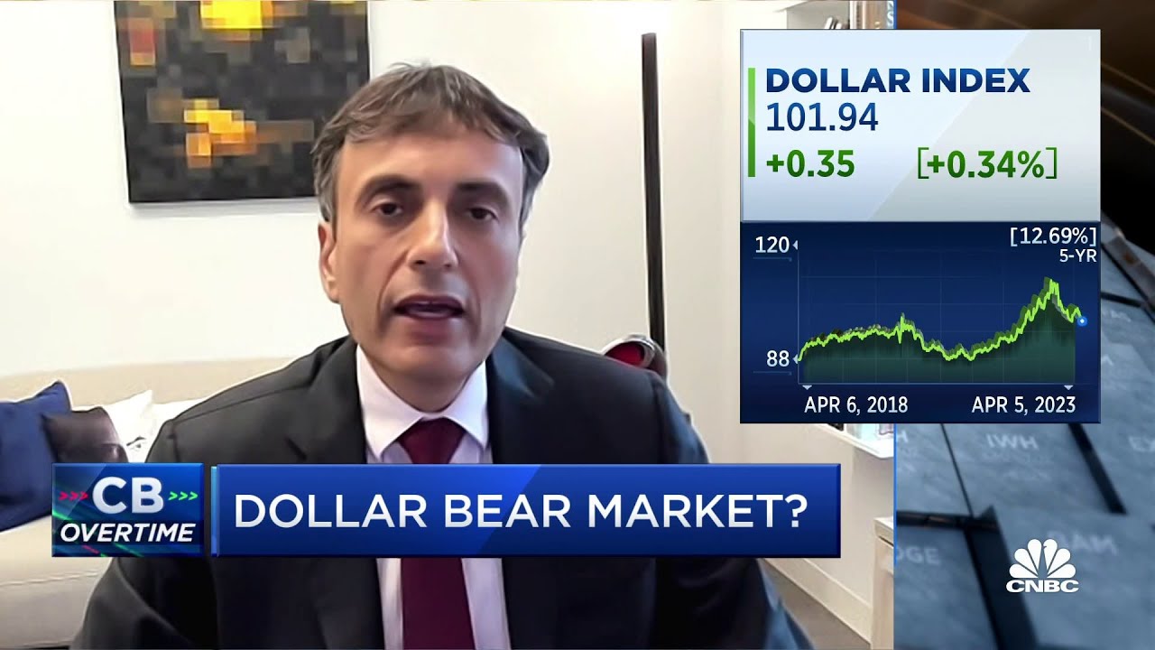 Read more about the article Expect U.S dollar to be in a multi-year bear market says Rockefeller’s Ruchir Sharma – CNBC Television