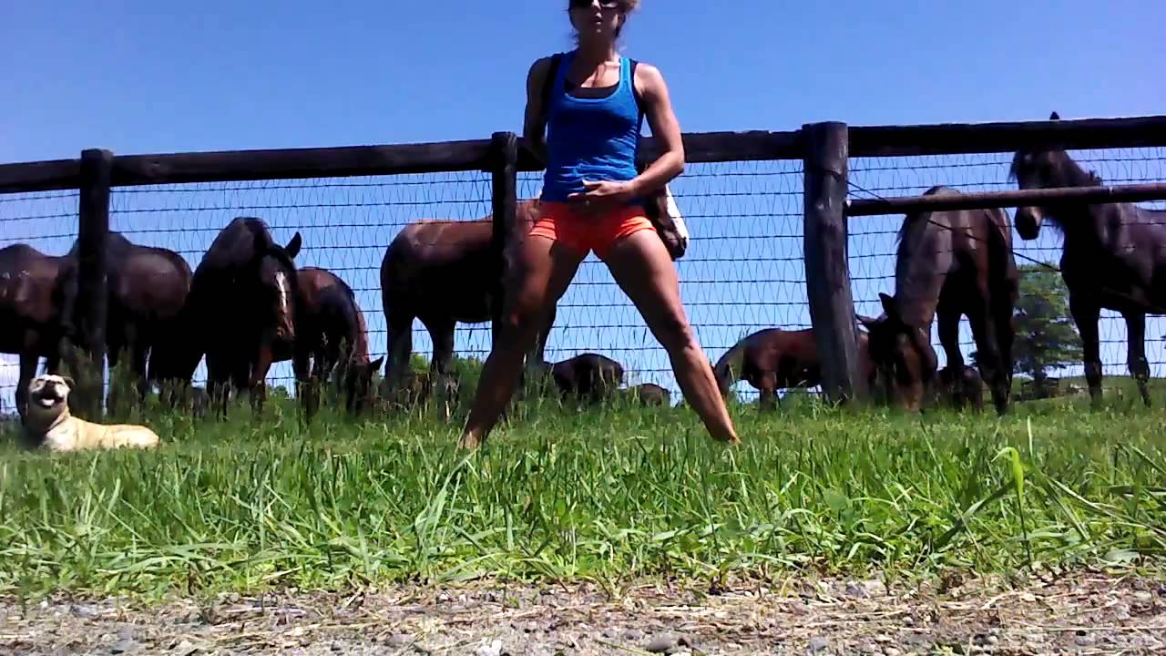 How To Do Horse Pose YouTube