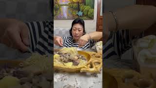 Киргизский Бешпармак ❤️🇰🇿#аленамукбангалматы #еда #food #рекомендации #mukbang #asmr