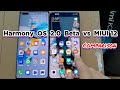 Harmony OS 2.0 Beta vs MIUI 12 - Side By Side Comparison