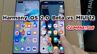 Harmony OS 2.0 Beta vs MIUI 12 - Side By Side Comparison