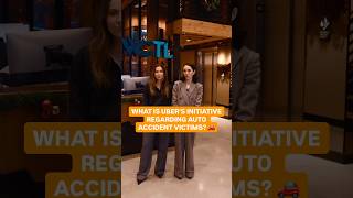 What is Uber’s initiative regarding auto accident victims?