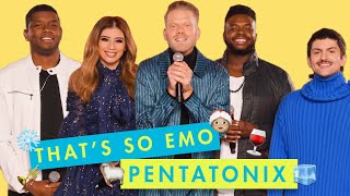 Christmas Music Icons Pentatonix Take On Our Ridiculous Holiday Acting Test | That's So Emo | Cosmo