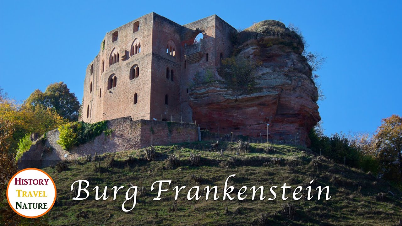 Мифы и легенды - Замок Франкенштейна - Рейнланд-Пфальц - Руины замка Германия - Заброшенные места