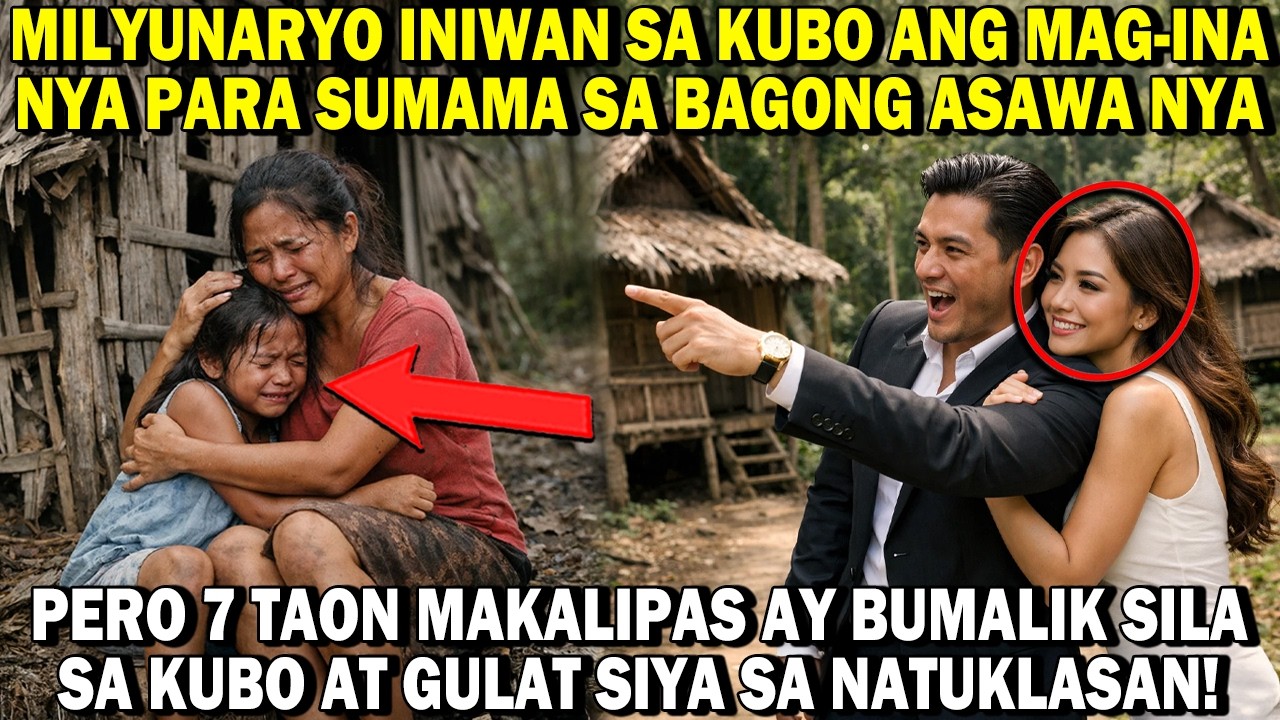 Milyunaryo Iniwan sa Kubo ang Mag-ina nya para sumama sa Bagong Asawa pero...