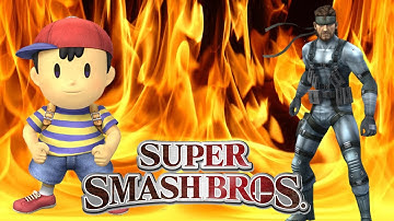 Super CPU Smash | Ness Vs Snake