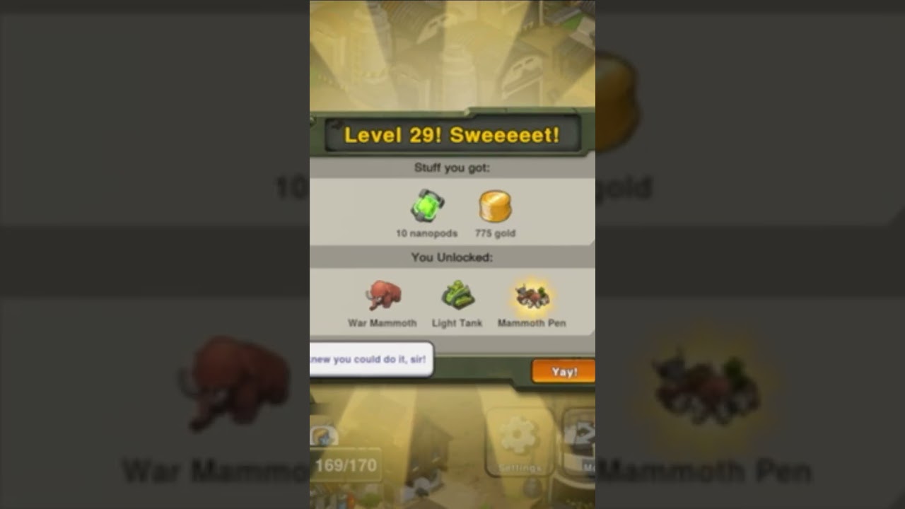 Battle nations beta level 29 unlocks 