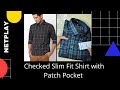 NETPLAY Slim fit Shirt with Patch Pocket | Ajio| for men's | from Ajio | Review | being honest0404 |