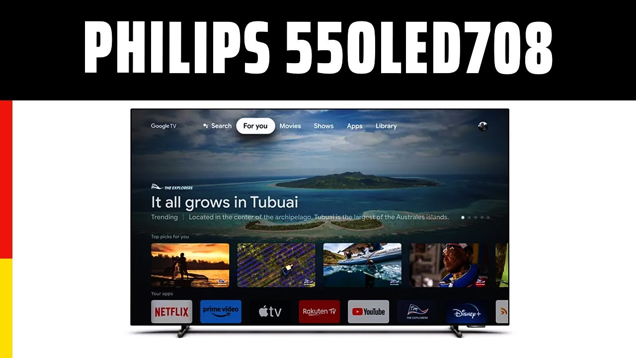 Philips YouTube | Deutsch | Fernseher TEST - 55OLED708/12