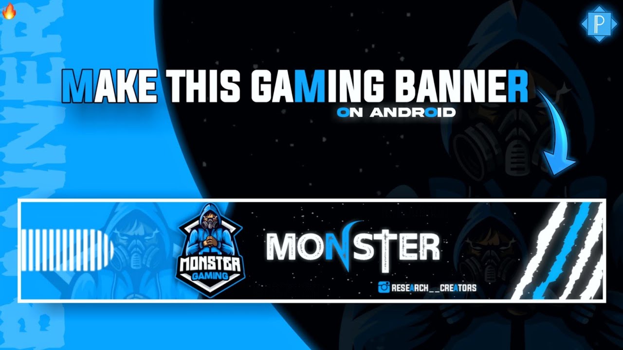 How To Make Gaming Banner For  Channel On Android