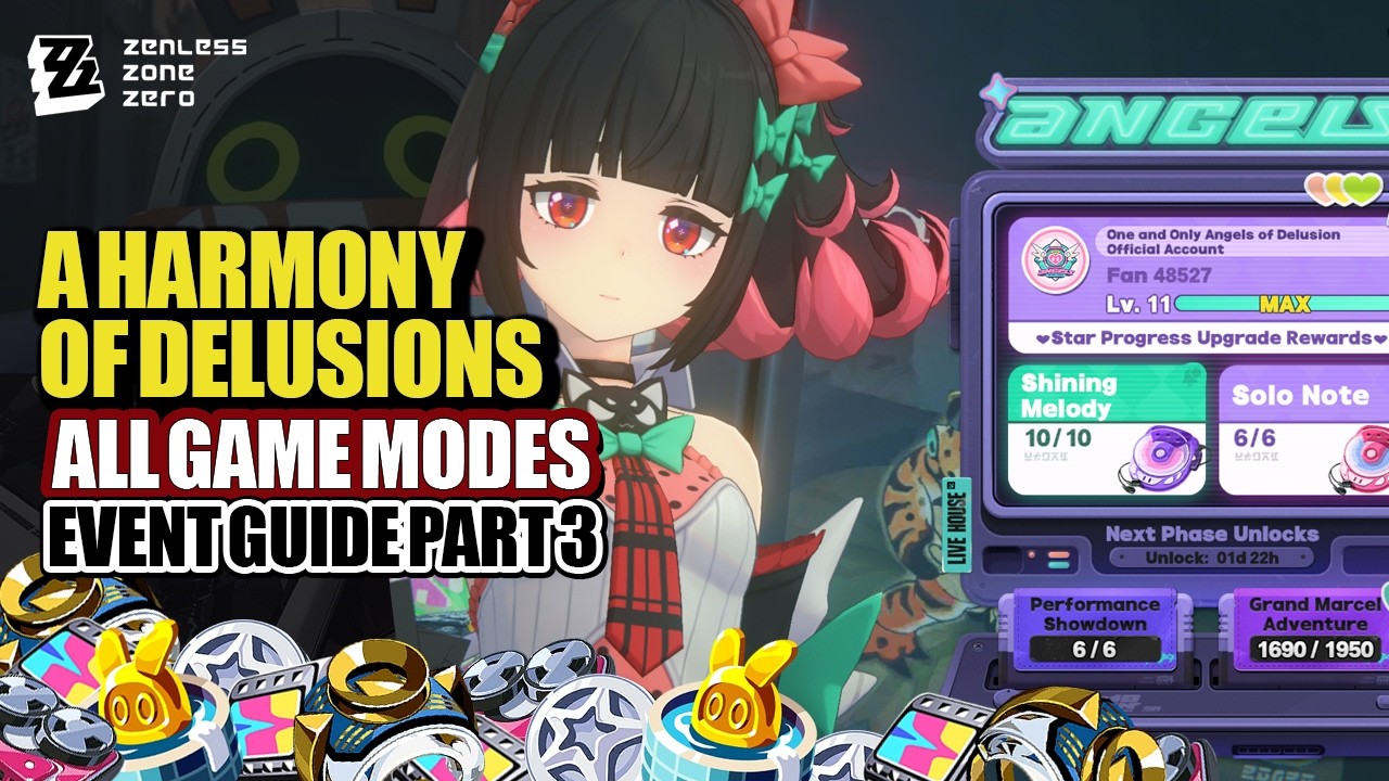 A Harmony Of Delusions Event Guide Part 3 | All Game Modes & Event Story | Zenless Zone Zero 2.6
