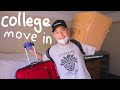 College Move In Day During a Pandemic