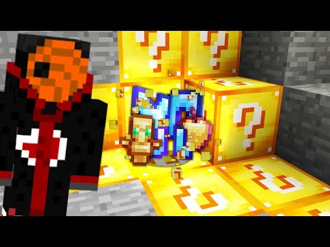 ვხურავ Minecraft მაგრამ ბლოკები Lucky Block-ებია