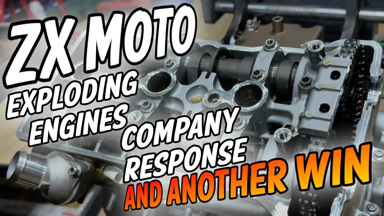 ZX Moto - Exploding Engines - Company Response - And Another Win