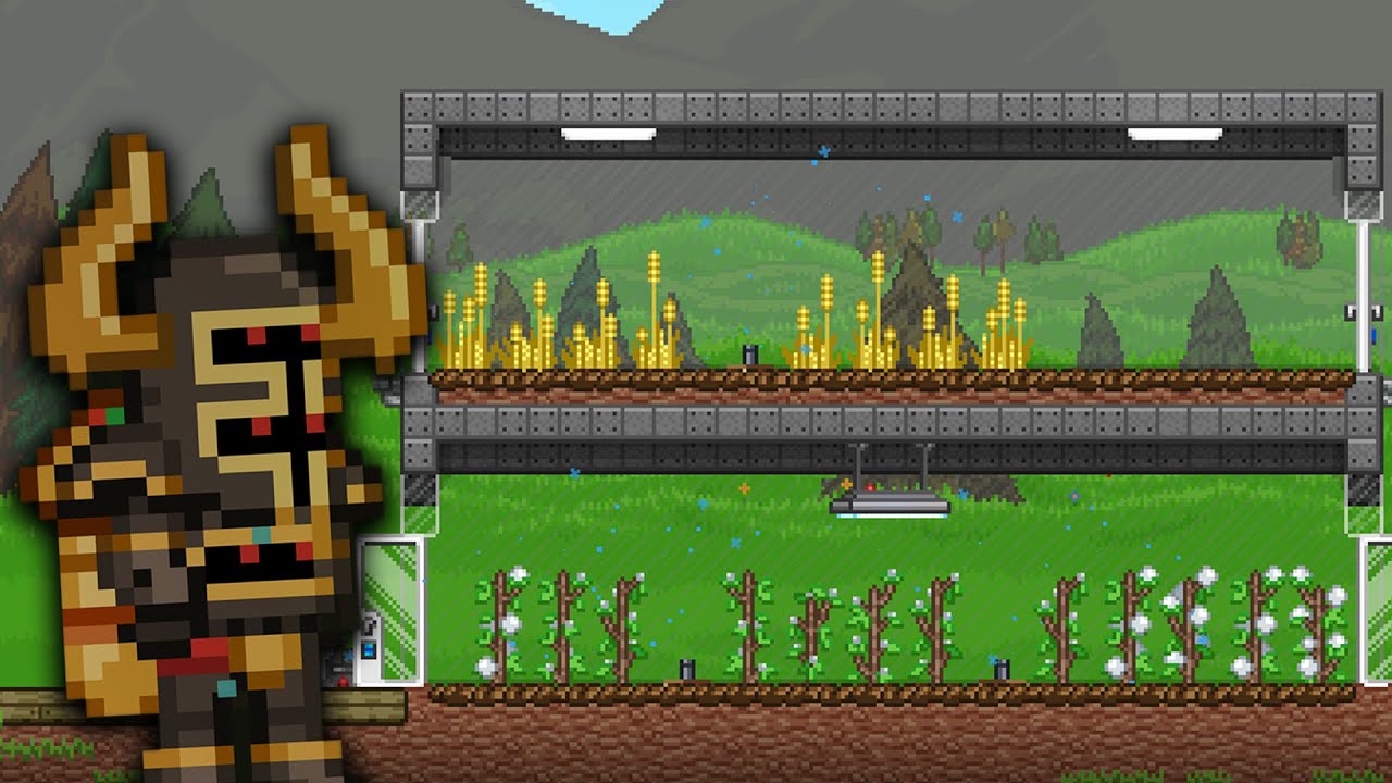 Building a GIGA Money Farm in Starbound | PT3