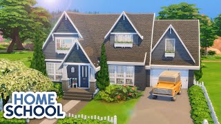 Home School Family Home // The Sims 4 Speed Build