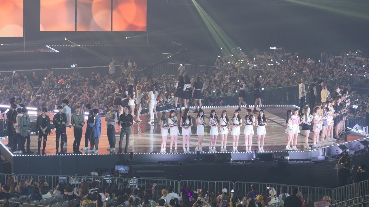 180801 워너원, 트와이스, 마마무 등 : 엔딩 무대 Ending Stage : 전체직캠 Fullshot : 고척스카이돔