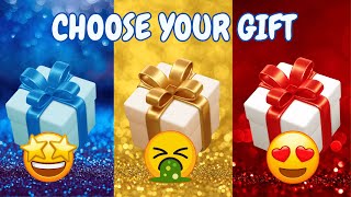 Choose Your Gift...! Red, Gold or Blue 💗⭐️💙 How Lucky Are You? 😱