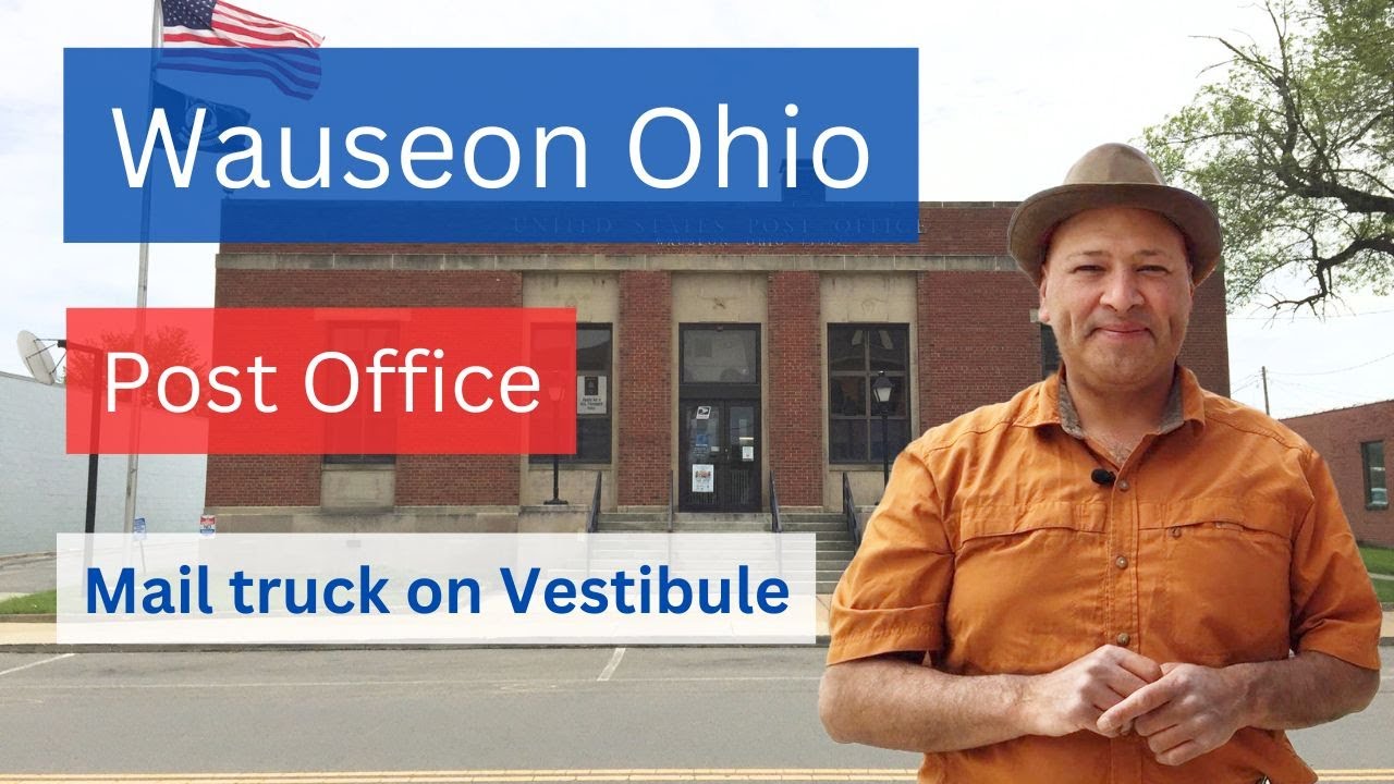 Wauseon Ohio Post Office Building and Mural. YouTube