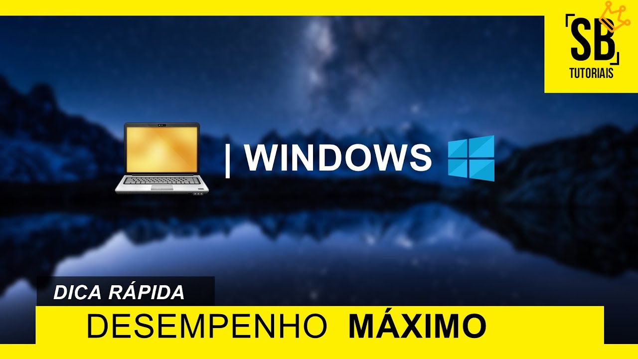 Como MELHORAR o DESEMPENHO do NOTEBOOK MUITO FRACO ao MÁXIMO - DICA ...