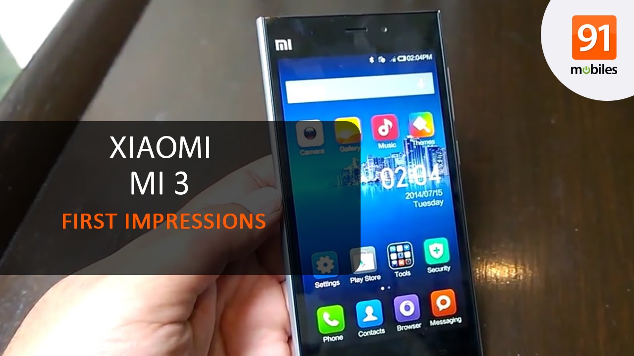 Xiaomi Mi3: First Look | Hands on | Price