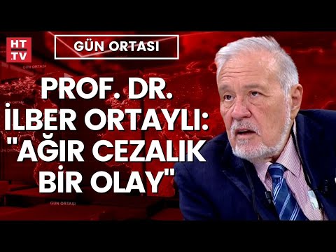 Prof. Dr. İlber Ortaylı, tahrip edilen Ayasofya'nın tarihi kapısıyla ilgili Habertürk TV'ye konuştu