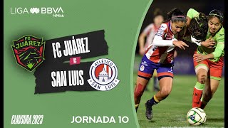 Resumen FC Juárez vs Atlético de San Luis | J10 - Liga BBVA MX Femenil