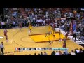 Chris Andersen big 3-pointer in transition vs Cleveland Cavaliers 2013/12/14 HD