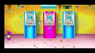 Big City Cleaning 🏡 / Shopping Mall Soft ATM Cleaning 🏦 / Pick aaa Boo screenshot 4